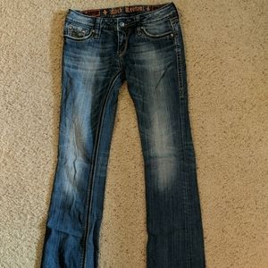 Rock Revival embellished jeans size 28